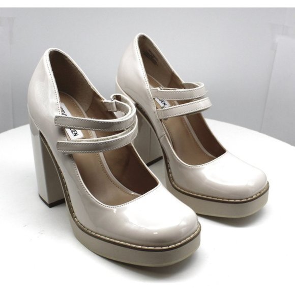 Steve Madden Women's Twice Mary Jane Platform Pumps